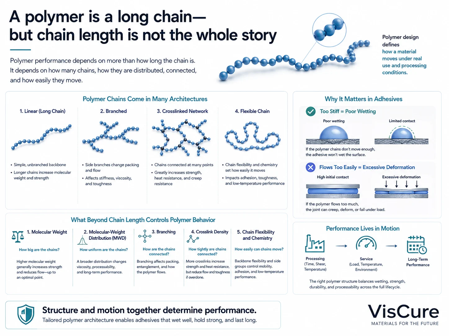 A polymer is a long chain—but chain length is not the whole story 1 07